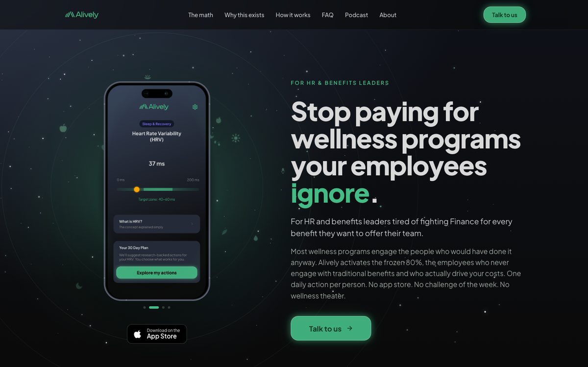 Alively website