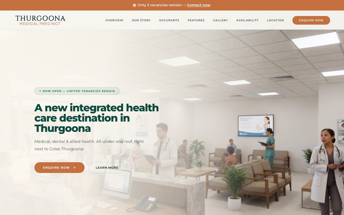 Thurgoona Medical Precinct website